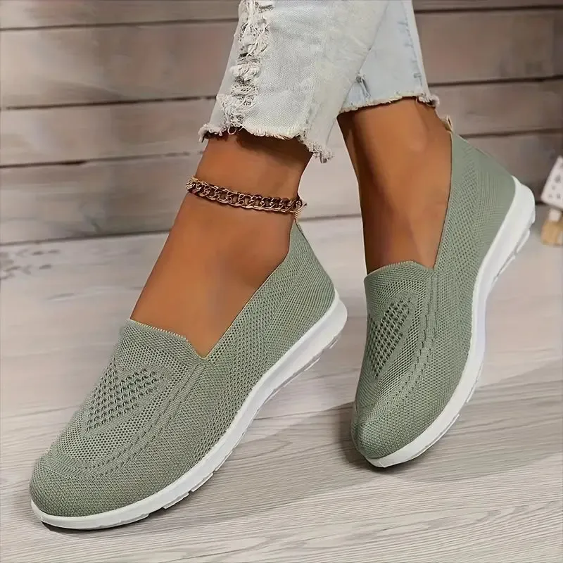 Women's Knit Slip-On Sneakers