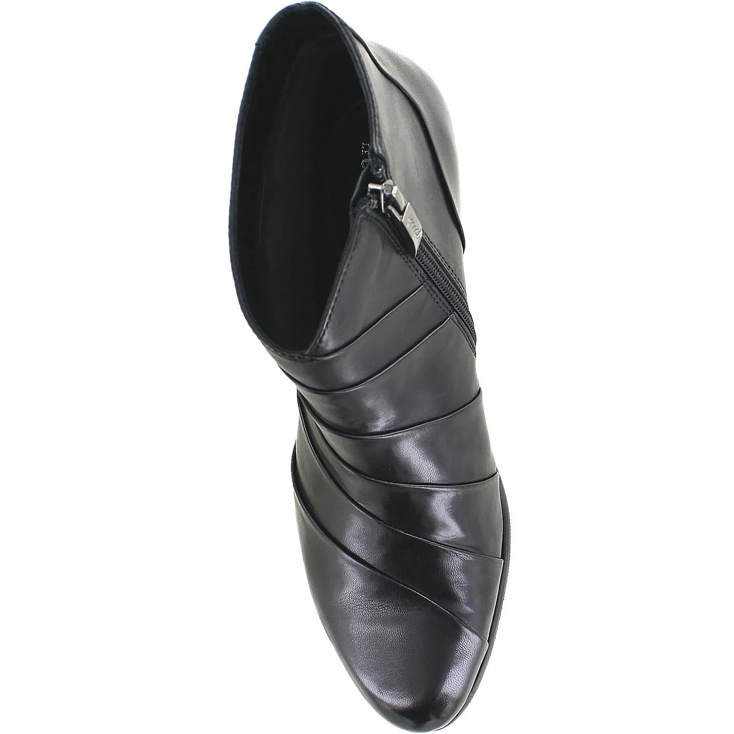 Women's Regarde Le Ciel Stefany-293 Black Leather Black Leather