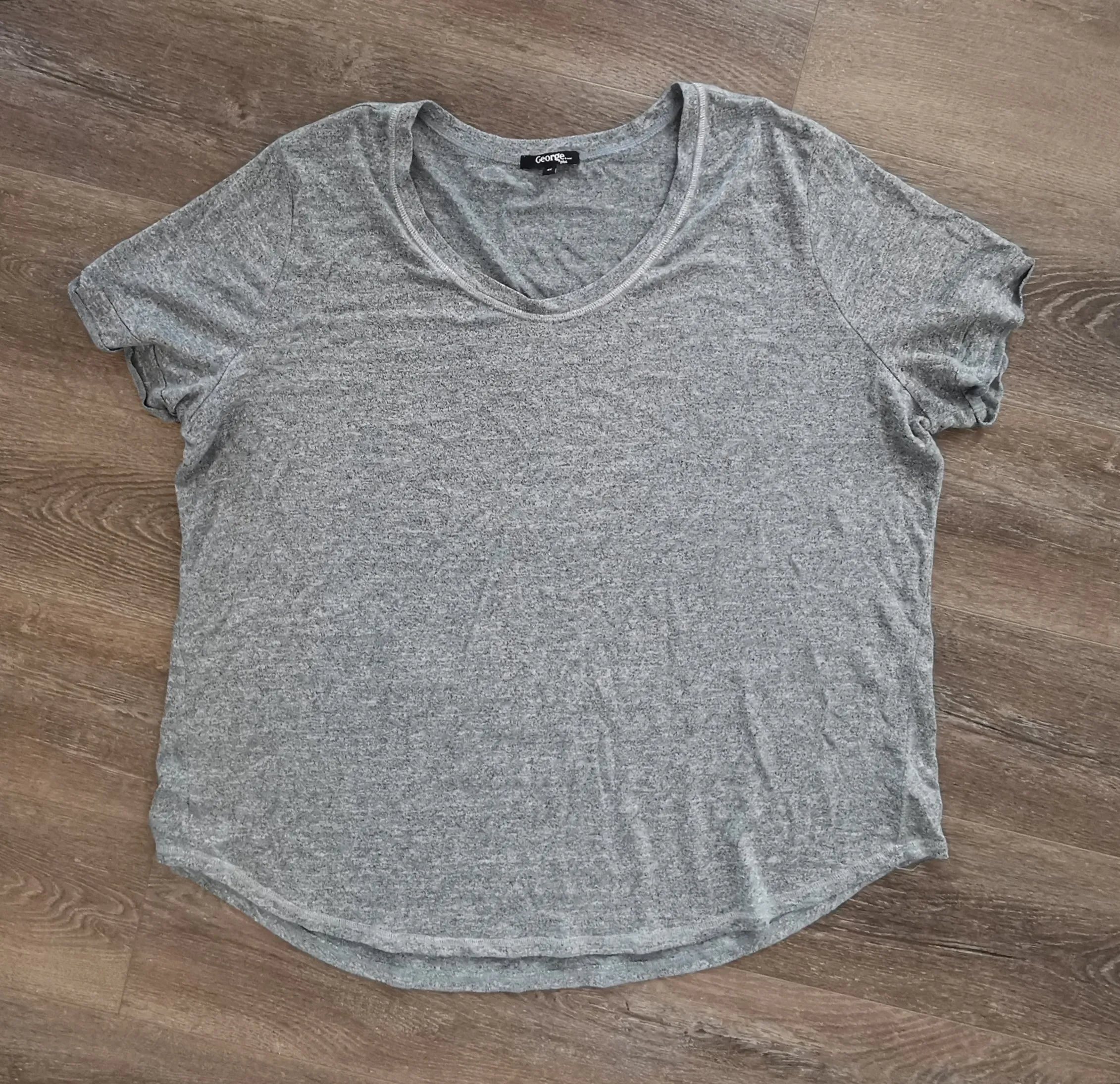 WOMENS SIZE 4X - GEORGE, Soft Knit Casual Top VGUC B4