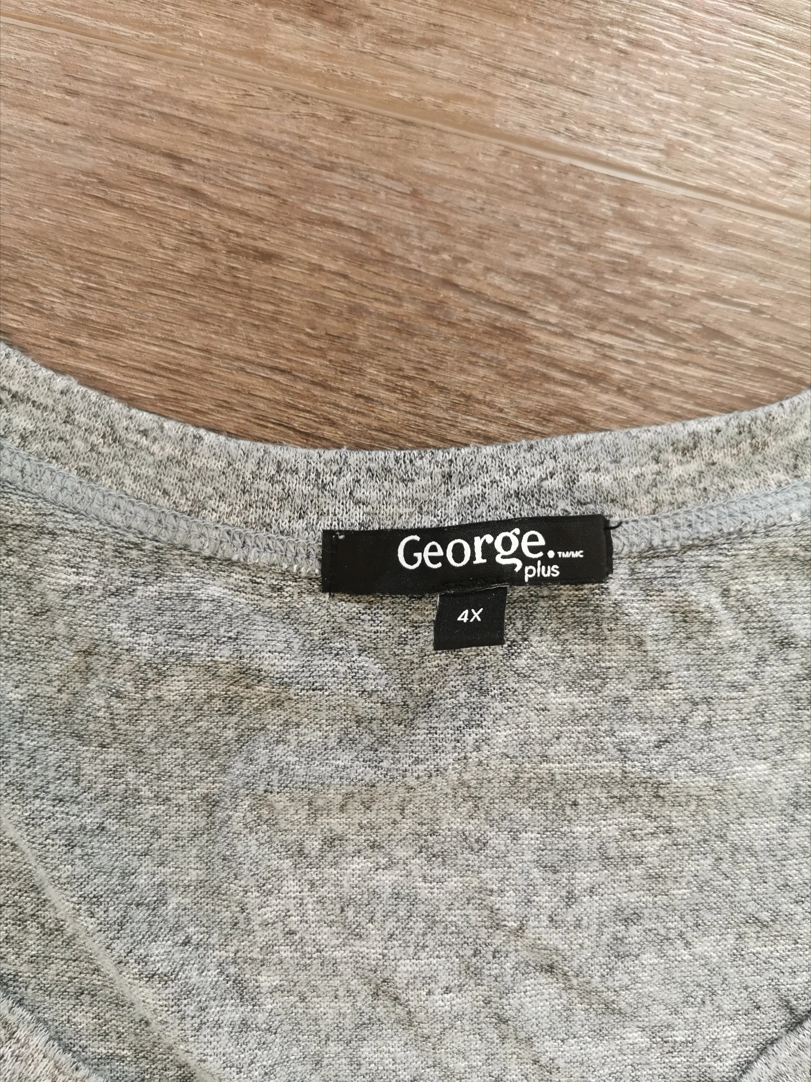 WOMENS SIZE 4X - GEORGE, Soft Knit Casual Top VGUC B4