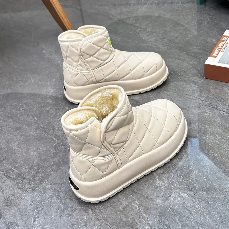 Women's Warm Non-Slip Ankle Snow Boots
