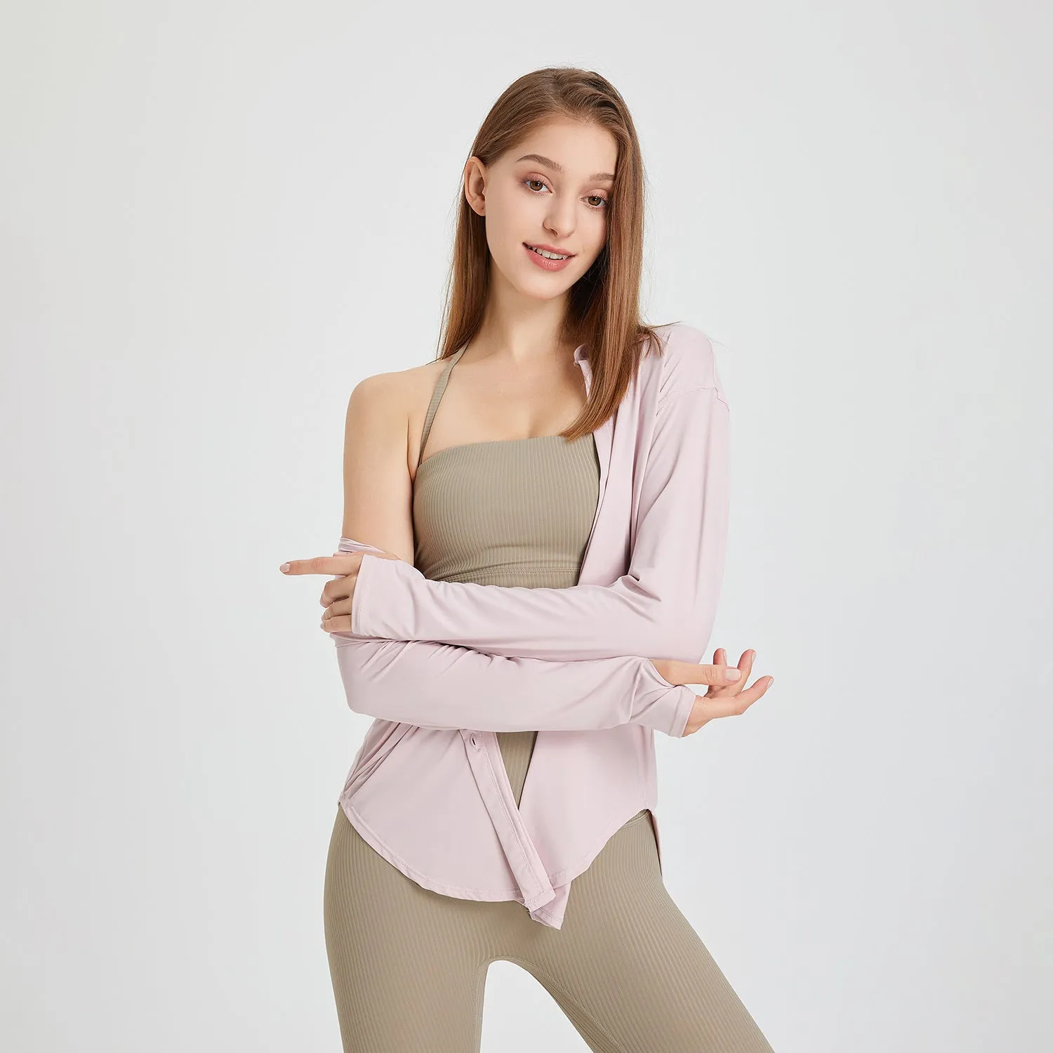 Women's Workout Long Sleeve Blouse