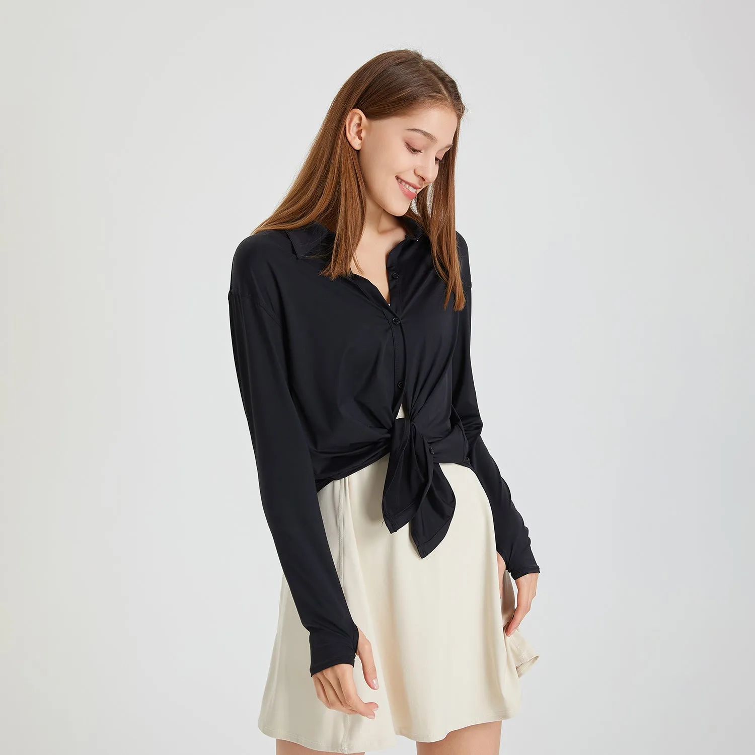 Women's Workout Long Sleeve Blouse