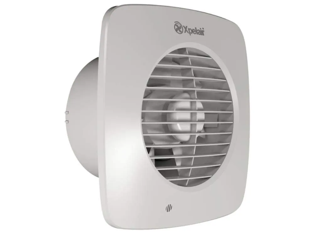 Xpelair XPL93070AW 93070AW Silent Extractor Fan-Standard 150mm, White