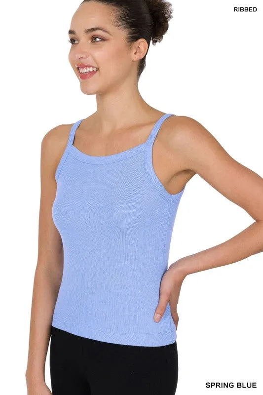ZENANA Ribbed Soft Rayon Cami