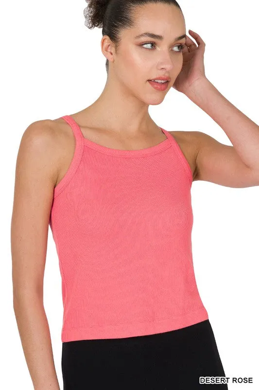ZENANA Ribbed Soft Rayon Cami